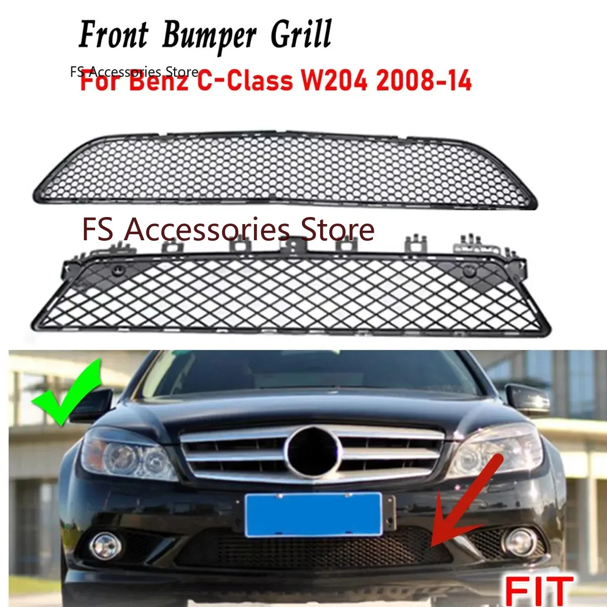 Нижняя решетка переднего бампера, сетчатая панель для Mercedes Benz C Class AMG W204 C300 2008-2014, передняя нижняя решетка 2048850153
Нижняя решетка переднего бампера, сетчатая панель для Mercedes Benz C Class AMG W204 C300 2008-2014, передняя нижняя решетка 2048850153