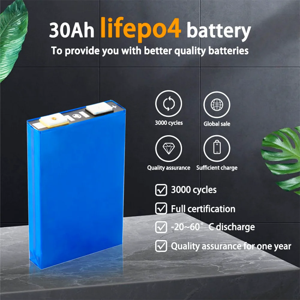 lifepo4 battery 3.2v 30ah Lithium Ion Battery Lifepo4 Prismatic Cell for Golf Carts 3.2v 30ah Rechargeable Long Life Solar
lifepo4 battery 3.2v 30ah Lithium Ion Battery Lifepo4 Prismatic Cell for Golf Carts 3.2v 30ah Rechargeable Long Life Solar