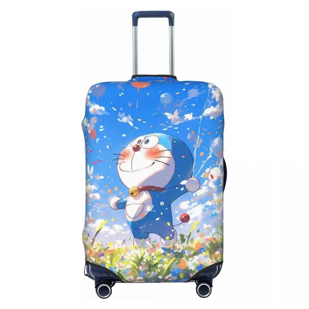 Custom Fashion D-Doraemons Cartoon Luggage Cover Protector Washable Funny Cat Travel Suitcase Covers
Custom Fashion D-Doraemons Cartoon Luggage Cover Protector Washable Funny Cat Travel Suitcase Covers
