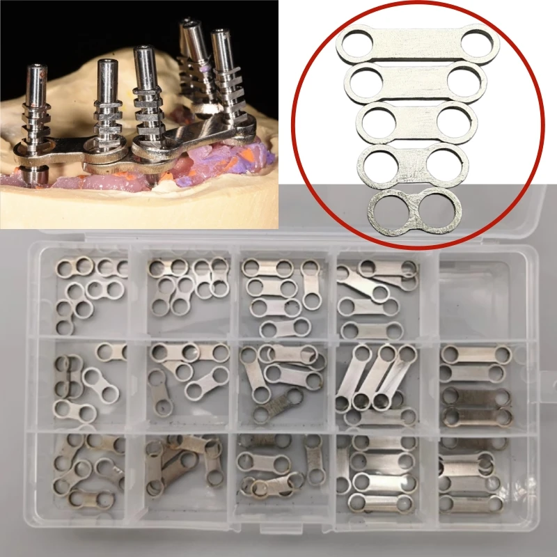70Pcs/Box Dental Connecting Rods Tools All on 4 Form Dental Prosthesis Metal Implant Supported Overdenture Bar 304 Stainless Ste
70Pcs/Box Dental Connecting Rods Tools All on 4 Form Dental Prosthesis Metal Implant Supported Overdenture Bar 304 Stainless Ste