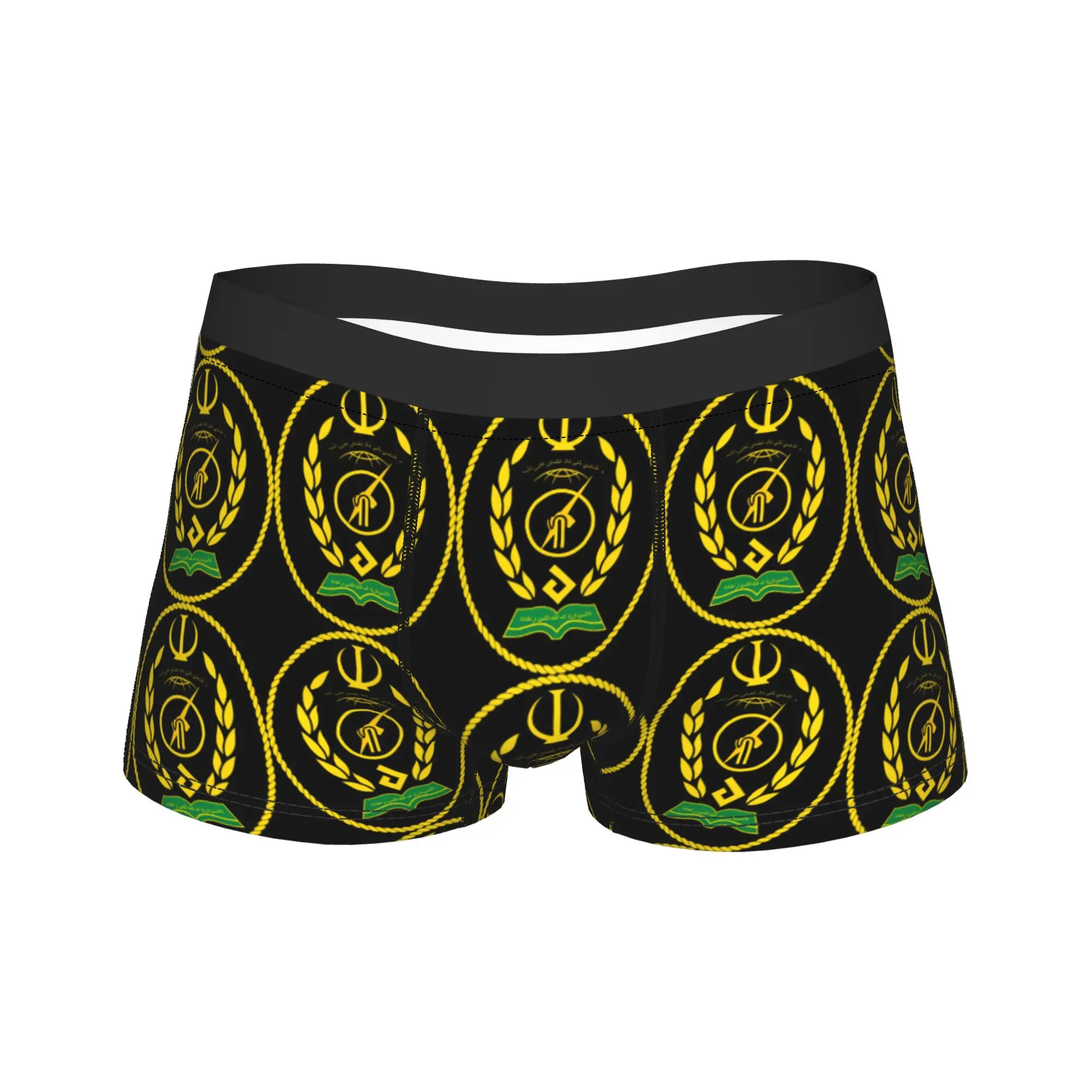 IRGC Iran Gold Logo Underwear Males Underpants Print Funny Boxer Shorts Hot Sale Boxer Brief Plus Size 2XL
IRGC Iran Gold Logo Underwear Males Underpants Print Funny Boxer Shorts Hot Sale Boxer Brief Plus Size 2XL