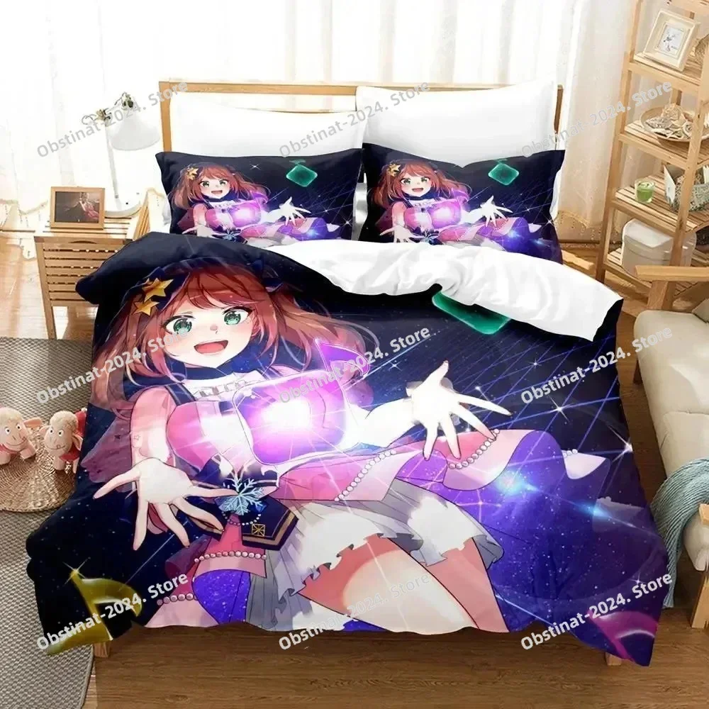 Anime Idolmaster SideM Bedding Set Printed single Comforter Quilt Bed Cover Duvet Cover Pillow Case 3 Pieces Set Kids Adult Size
Anime Idolmaster SideM Bedding Set Printed single Comforter Quilt Bed Cover Duvet Cover Pillow Case 3 Pieces Set Kids Adult Size