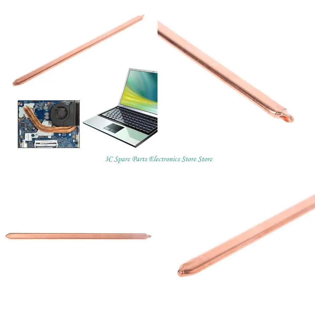 SZ Flat Heat Pipe, Flat Heat Pipe Computer CPU Tube, 170mm Length 3mm Thick 8mm Width CPU Heat Sink Tube
SZ Flat Heat Pipe, Flat Heat Pipe Computer CPU Tube, 170mm Length 3mm Thick 8mm Width CPU Heat Sink Tube