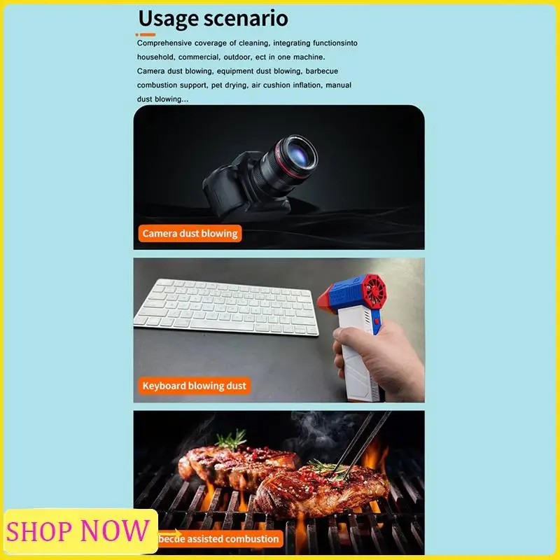 Especial X3 Mini Turbo Jet Fan Powerful Blower 130000R 52M/S Violent Turbo Fan Electric Air Duster For PC Keyboard Camera
Especial X3 Mini Turbo Jet Fan Powerful Blower 130000R 52M/S Violent Turbo Fan Electric Air Duster For PC Keyboard Camera