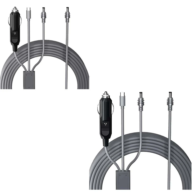 ABHI-3 In 1 Cable For Starlink Mini, USB C To DC Power Cable, 12V-24V DC Car Power Cable For Starlink Mini, 18AWG Cable
ABHI-3 In 1 Cable For Starlink Mini, USB C To DC Power Cable, 12V-24V DC Car Power Cable For Starlink Mini, 18AWG Cable
