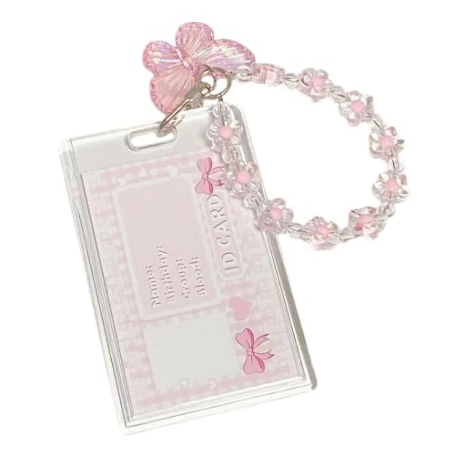 Acrylic Butterfly Kpop Photocard Holder with Keychain, Cute Clear Photo Card Holder for Album Cards, Credit or Bank Cards and I
Acrylic Butterfly Kpop Photocard Holder with Keychain, Cute Clear Photo Card Holder for Album Cards, Credit or Bank Cards and I