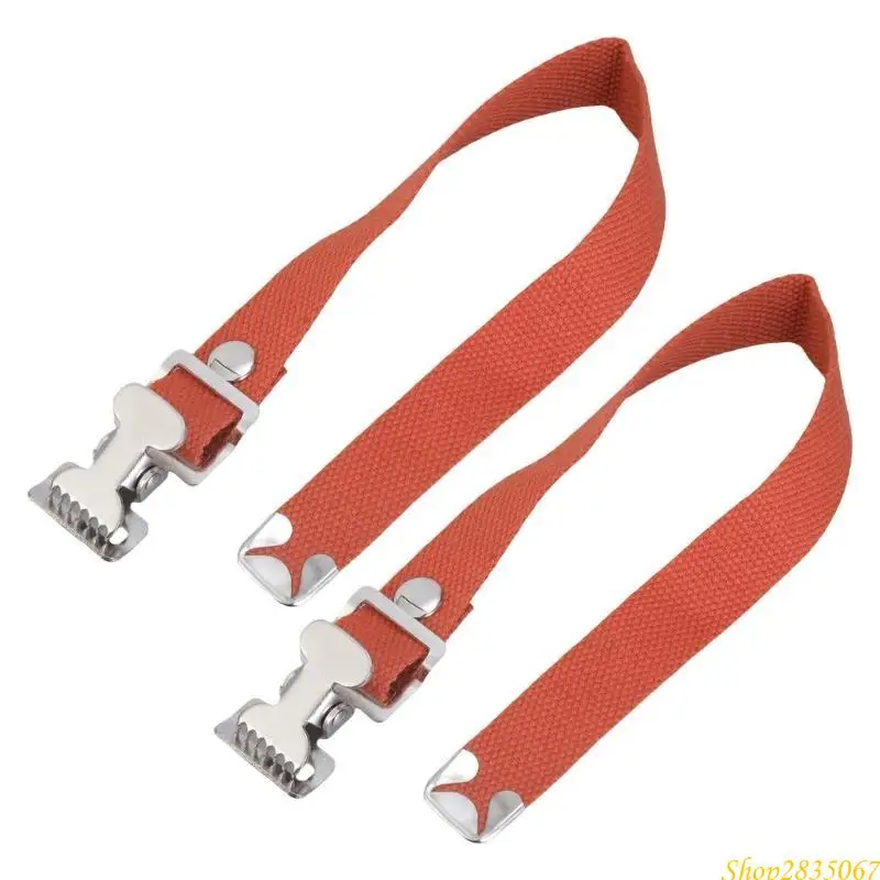 2Pieces Sturdy Webbing and Metal Buckles Stilt Straps Accessory for Comfortable and Safe Plasterboard Installation 831F
2Pieces Sturdy Webbing and Metal Buckles Stilt Straps Accessory for Comfortable and Safe Plasterboard Installation 831F