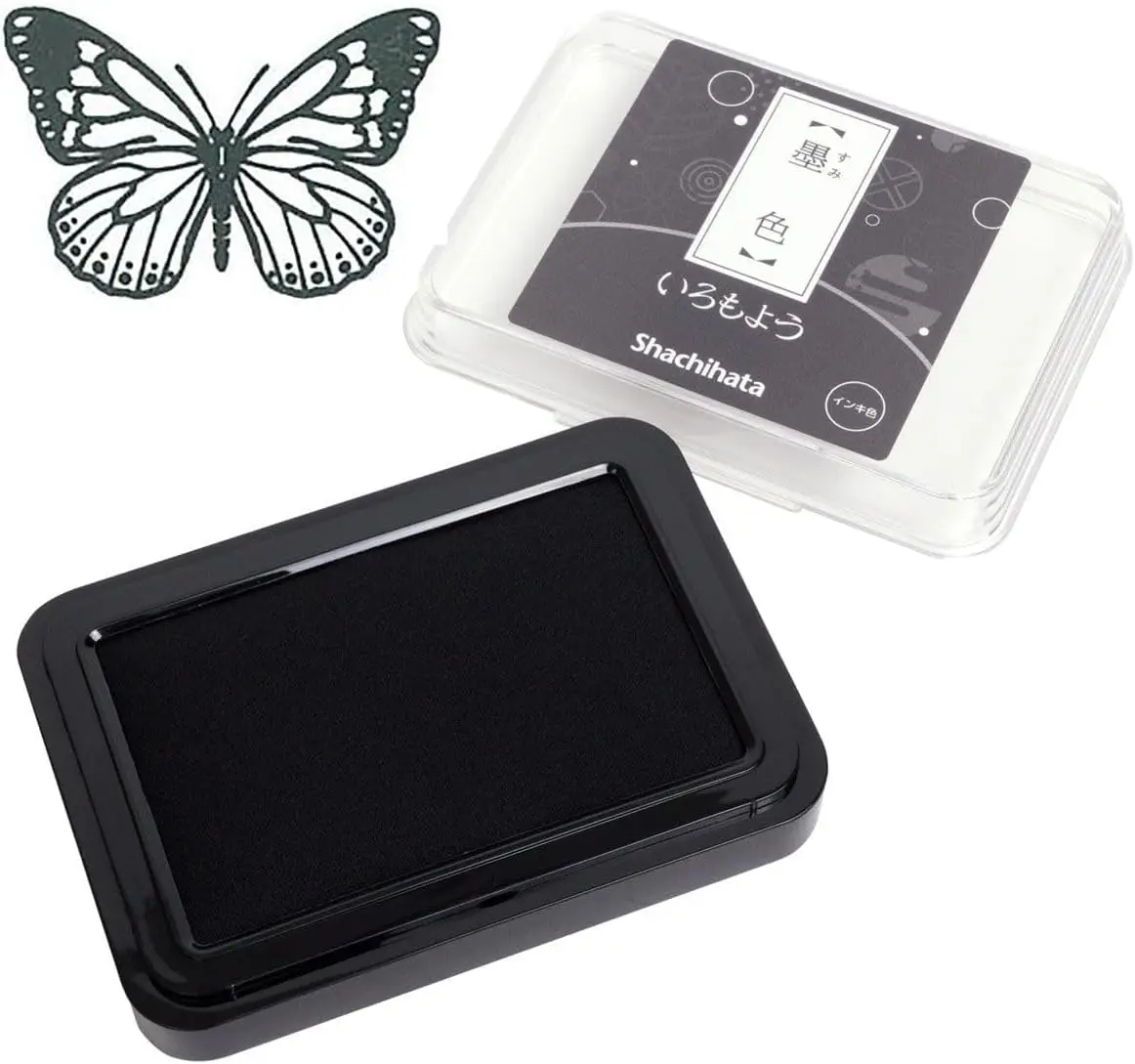 Traditional Japanese Oil-Based Ink Pad, Black - Quick Drying, Ultra-Fine Fiber, 63x40mm
Traditional Japanese Oil-Based Ink Pad, Black - Quick Drying, Ultra-Fine Fiber, 63x40mm
