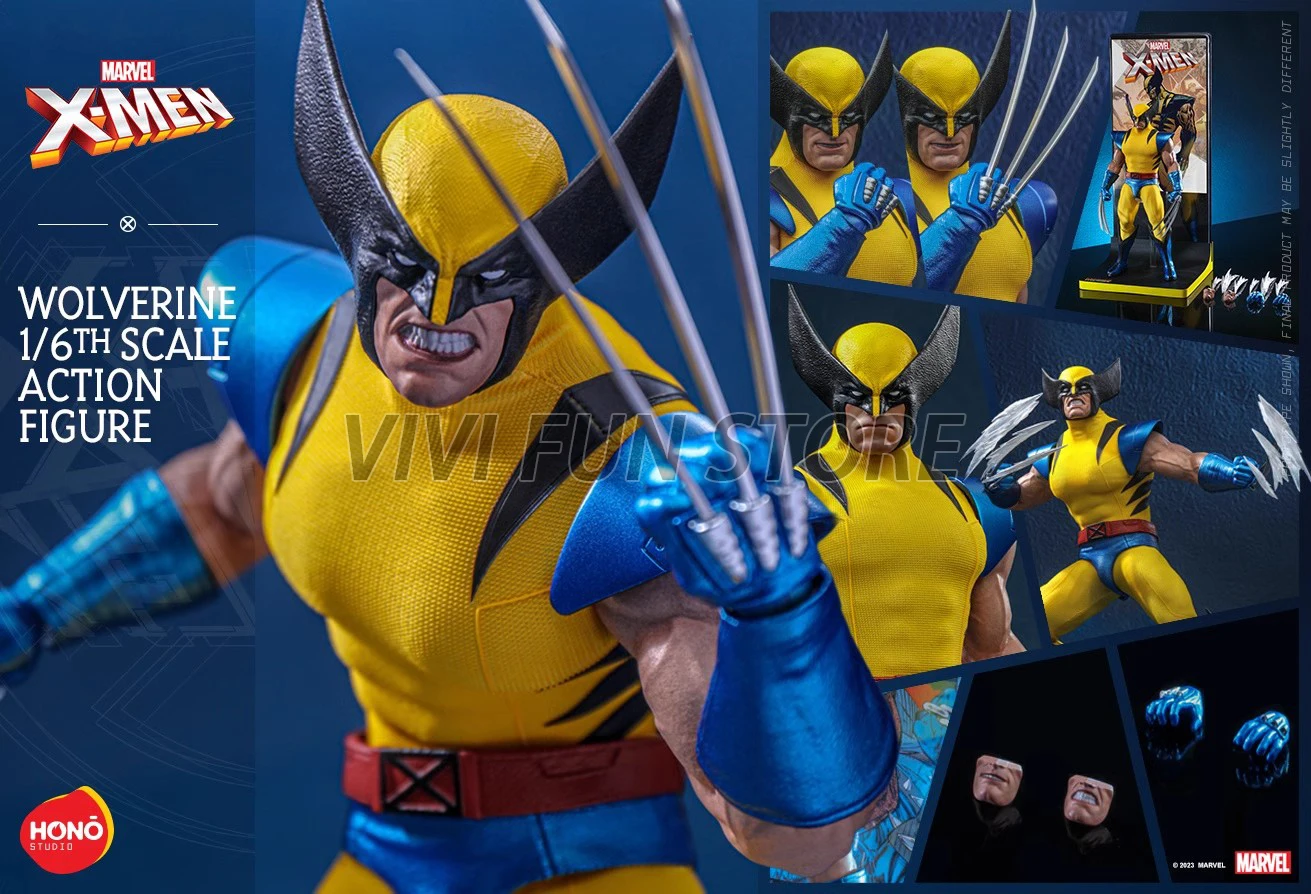 In Stock Hono Studio HS01 Wolverine 1/6 Movable Model Collection Toys HOT TOYS HT X-Men Comic Ver. Logan James Howlett
In Stock Hono Studio HS01 Wolverine 1/6 Movable Model Collection Toys HOT TOYS HT X-Men Comic Ver. Logan James Howlett