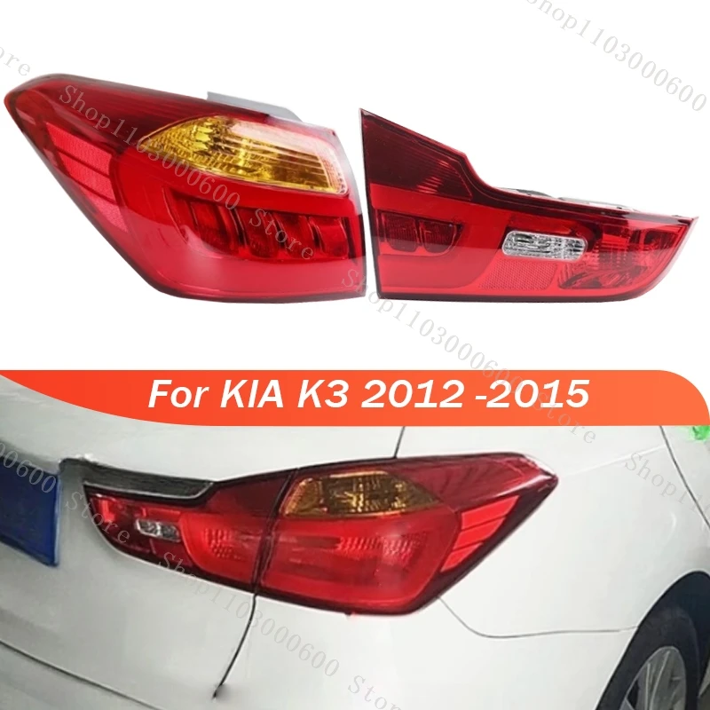 For KIA K3 2012 2013 2014 2015 Rear Tail Light Without Bulbs Brake Driving Light Warning Taillight Housing Car Accessories
For KIA K3 2012 2013 2014 2015 Rear Tail Light Without Bulbs Brake Driving Light Warning Taillight Housing Car Accessories