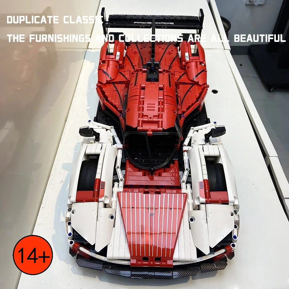 High Tech Engineering 1:8 Scale Sports Car Model 963 BAOSHIJIE Building Blocks Technical Assembly Brick Xmas Gift For Room Decor
High Tech Engineering 1:8 Scale Sports Car Model 963 BAOSHIJIE Building Blocks Technical Assembly Brick Xmas Gift For Room Decor