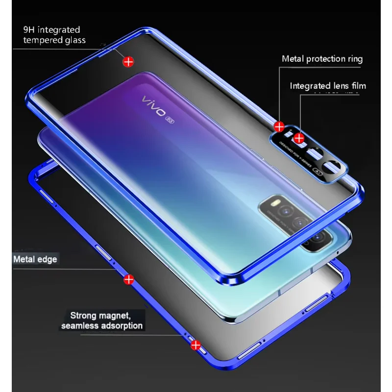 Double Sided Glass Magnetic Phone Case For OPPO A3x A5i A5X A3 A5 A6 Pro 5G 4G Metal Full Camera Lens Protector Cover Cases
Double Sided Glass Magnetic Phone Case For OPPO A3x A5i A5X A3 A5 A6 Pro 5G 4G Metal Full Camera Lens Protector Cover Cases
