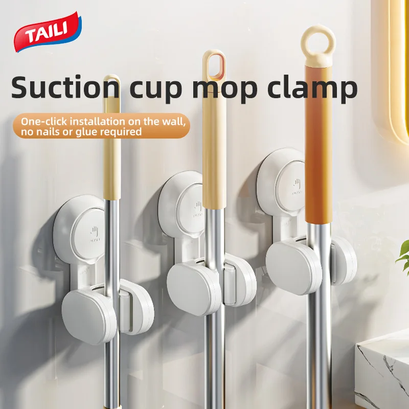 TAILI Broom Hook Holder Wall Mount Mop Organizer Holder No Drill Storage Hook Kitchen Bathroom Organization Accessories
TAILI Broom Hook Holder Wall Mount Mop Organizer Holder No Drill Storage Hook Kitchen Bathroom Organization Accessories