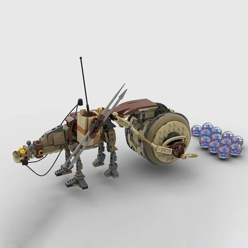 593 шт. MOC научно-фантастический фильм (ЗВЕЗДОБНАЯ БАТАРЕЯ) Греция Гранд-арми Booma Wagon с пастообразными строительными блоками Модель Toy FestivalGif
593 шт. MOC научно-фантастический фильм (ЗВЕЗДОБНАЯ БАТАРЕЯ) Греция Гранд-арми Booma Wagon с пастообразными строительными блоками Модель Toy FestivalGif