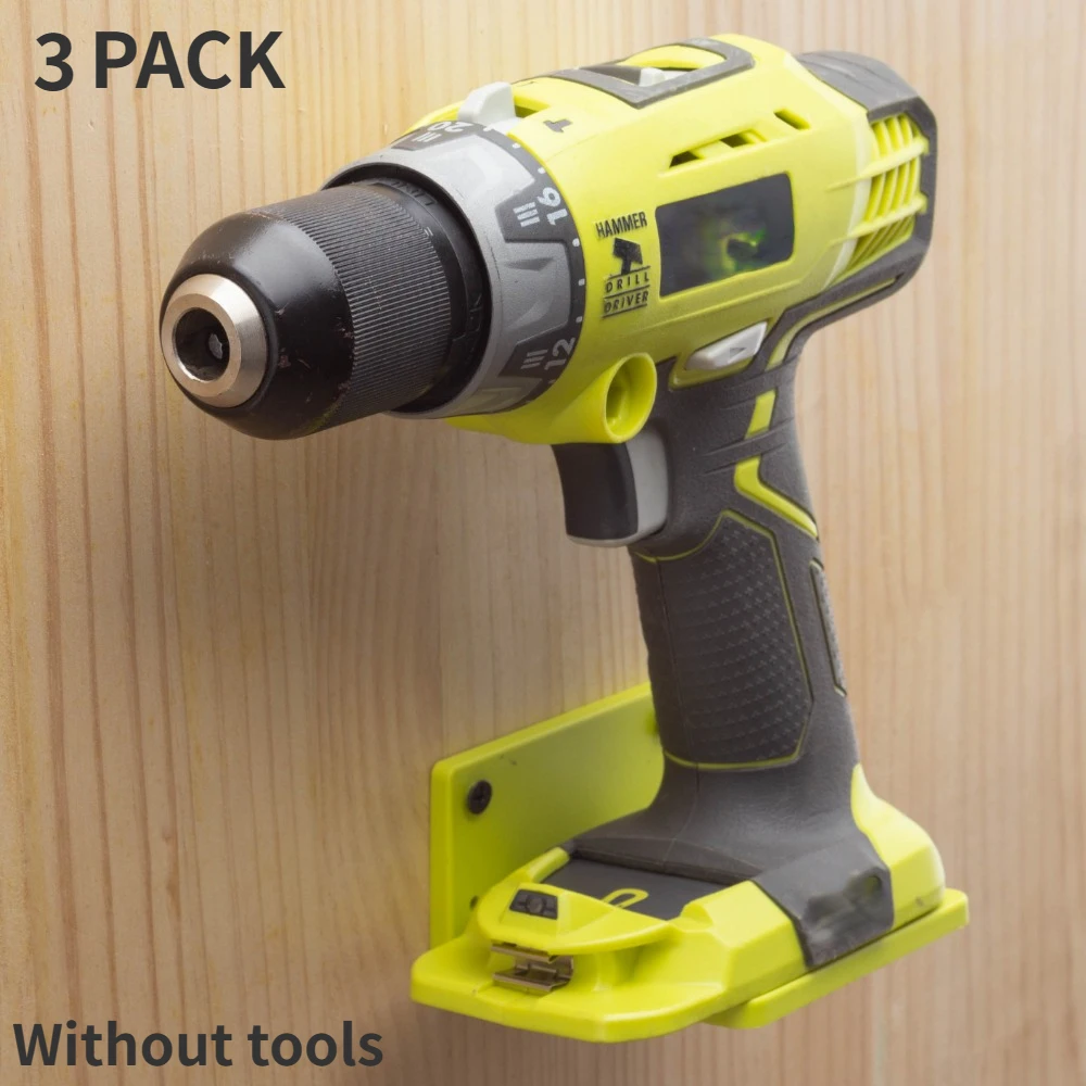 3 шт. настенный стеллаж для хранения электроинструментов, для Ryobi 18 в One + серия инструментов с фиксированным кронштейном (без инструментов)
3 шт. настенный стеллаж для хранения электроинструментов, для Ryobi 18 в One + серия инструментов с фиксированным кронштейном (без инструментов)