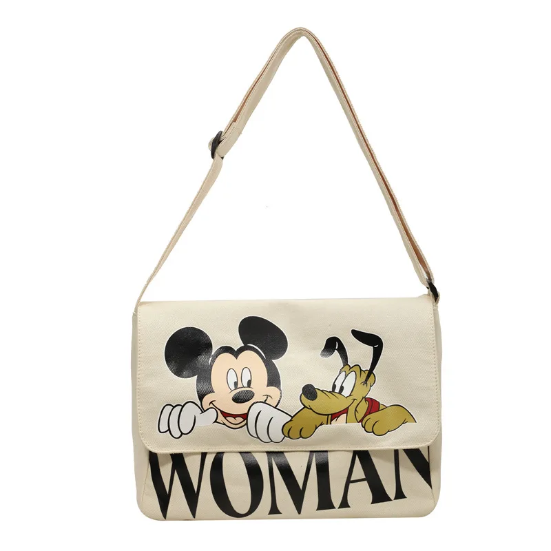 Холщовая сумка через плечо с Микки Диснеем для женщин, большая вместительная сумка через плечо, школьная сумка для школьников, повседневное модное использование
Холщовая сумка через плечо с Микки Диснеем для женщин, большая вместительная сумка через плечо, школьная сумка для школьников, повседневное модное использование