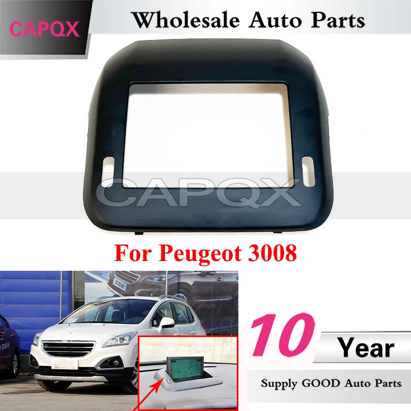 CAPQX Dashboard Navigation Frame For Peugeot 3008 Instrument Panel Display Screen Decorative Frame Navigation Cover
CAPQX Dashboard Navigation Frame For Peugeot 3008 Instrument Panel Display Screen Decorative Frame Navigation Cover