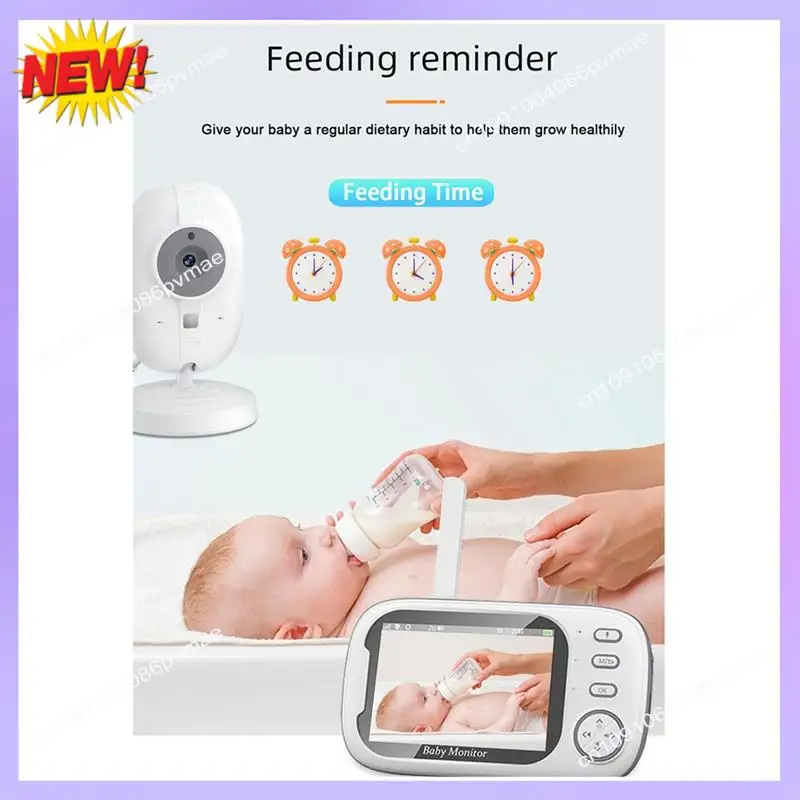 T24C 3.5 Inch Wireless Video Baby Monitor Night Vision Temperature Monitoring 2 Way Audio Talk Baby Camera US-Plug 
T24C 3.5 Inch Wireless Video Baby Monitor Night Vision Temperature Monitoring 2 Way Audio Talk Baby Camera US-Plug