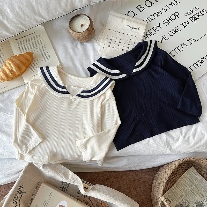 Children's Long Sleeve 2026 Spring and Autumn New Western Style Cute Bottom Shirt Fashion and Simple Kids Shirt
Children's Long Sleeve 2026 Spring and Autumn New Western Style Cute Bottom Shirt Fashion and Simple Kids Shirt