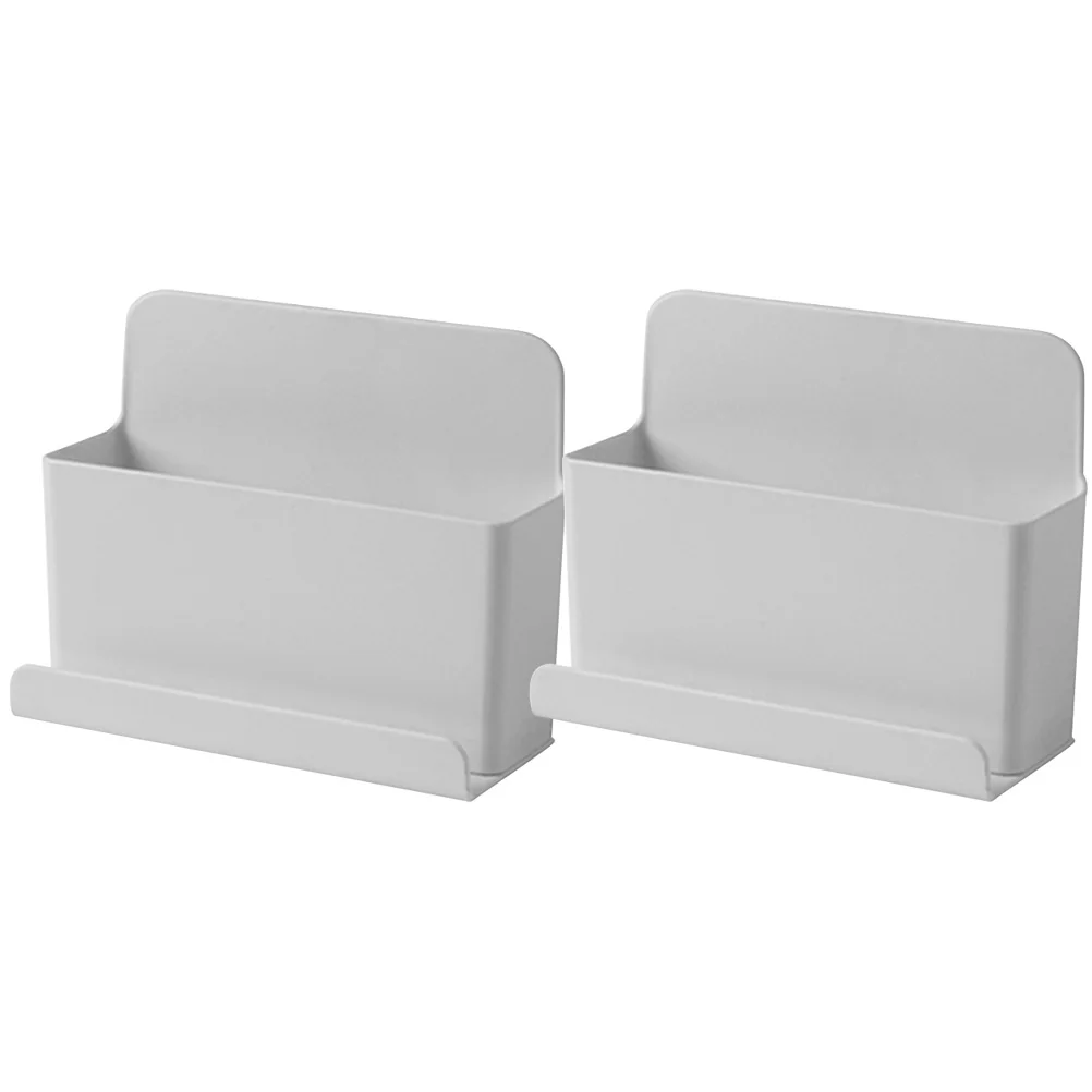 2pcs Remote Control Storage Box Wall Mount ganizer Cell Phone PP Container Plastic Punch Free Adhesive Rack File
2pcs Remote Control Storage Box Wall Mount ganizer Cell Phone PP Container Plastic Punch Free Adhesive Rack File