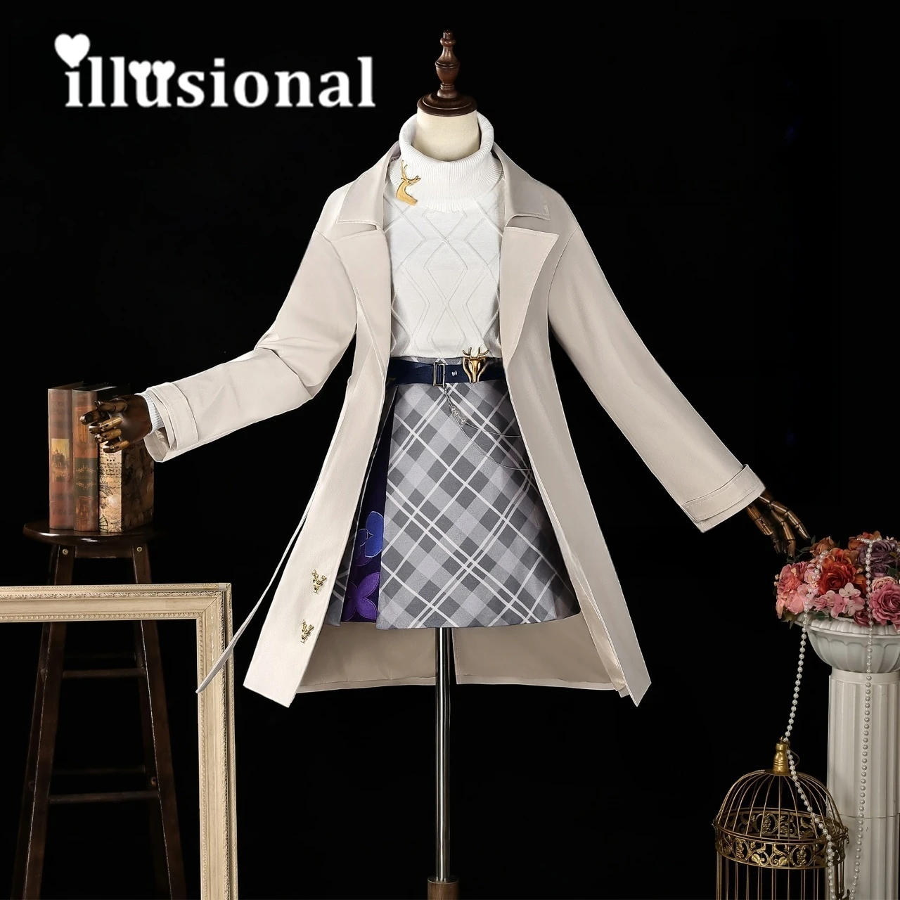 Иллюзионный Honkai: Star Rail Castorice Косплей Костюм Игра Castorice Униформа Костюм Хэллоуин Костюмы Топ Юбка Пальто 
Иллюзионный Honkai: Star Rail Castorice Косплей Костюм Игра Castorice Униформа Костюм Хэллоуин Костюмы Топ Юбка Пальто