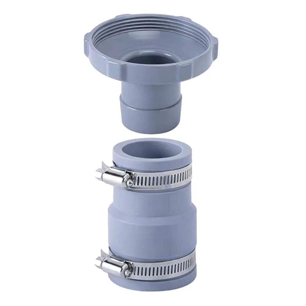 Pool Skimmer Hose Connector Kit Compatible with For 1.25'' and For 1.5'' Vacuum Hoses for Reliable Pool Maintenance Setup
Pool Skimmer Hose Connector Kit Compatible with For 1.25'' and For 1.5'' Vacuum Hoses for Reliable Pool Maintenance Setup