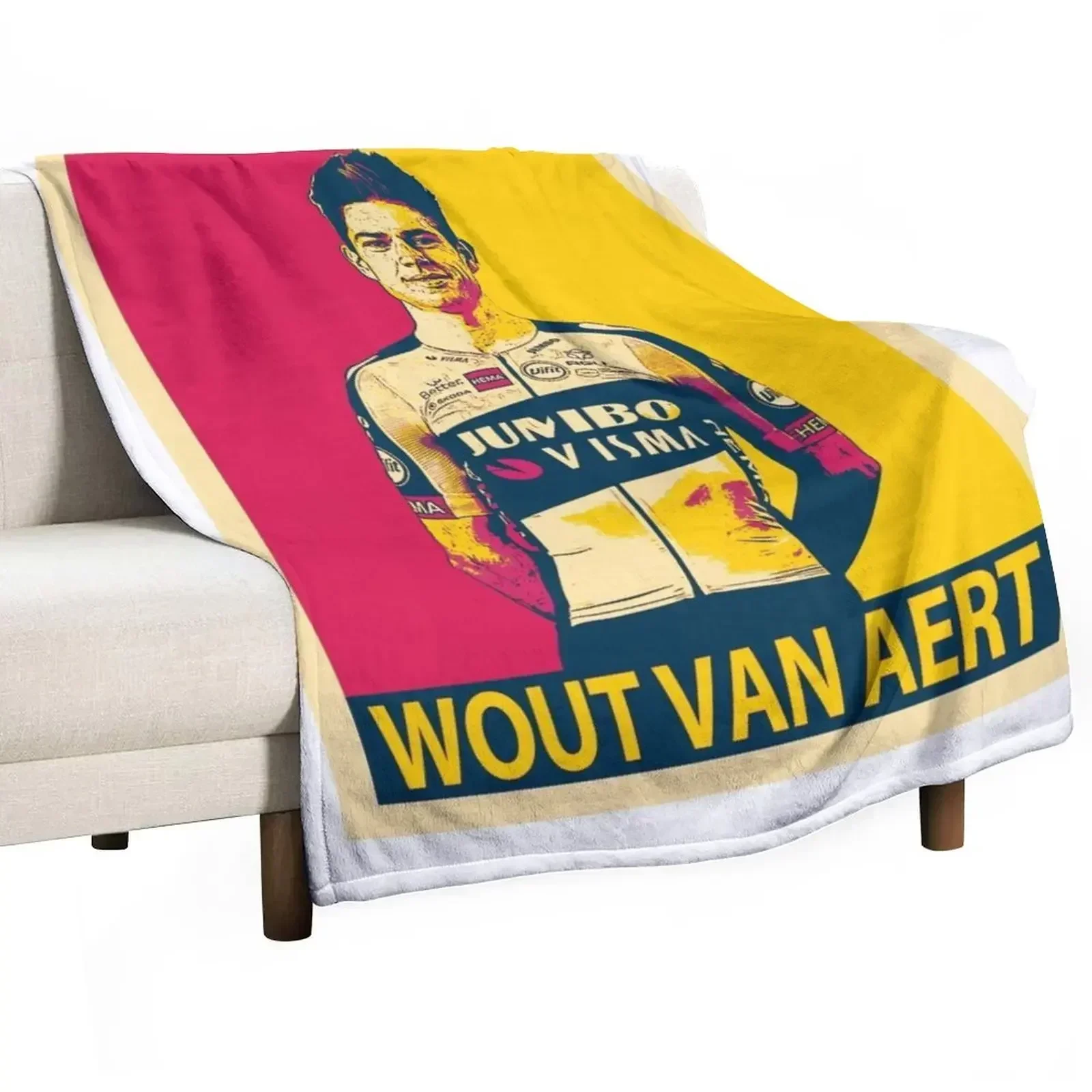 wout van aert portrait Throw Blanket Breathable Lightweight Blanket for Adults Kids
wout van aert portrait Throw Blanket Breathable Lightweight Blanket for Adults Kids