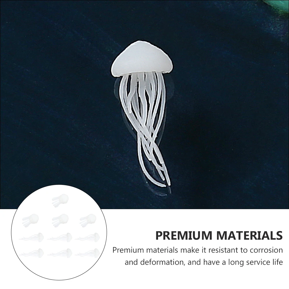 10pcs Crystal Resin Ocean Filler 3D Mini Drip Jellyfish White Plastic DIY Mold Epoxy Fillers Craft Charm Accessories
10pcs Crystal Resin Ocean Filler 3D Mini Drip Jellyfish White Plastic DIY Mold Epoxy Fillers Craft Charm Accessories