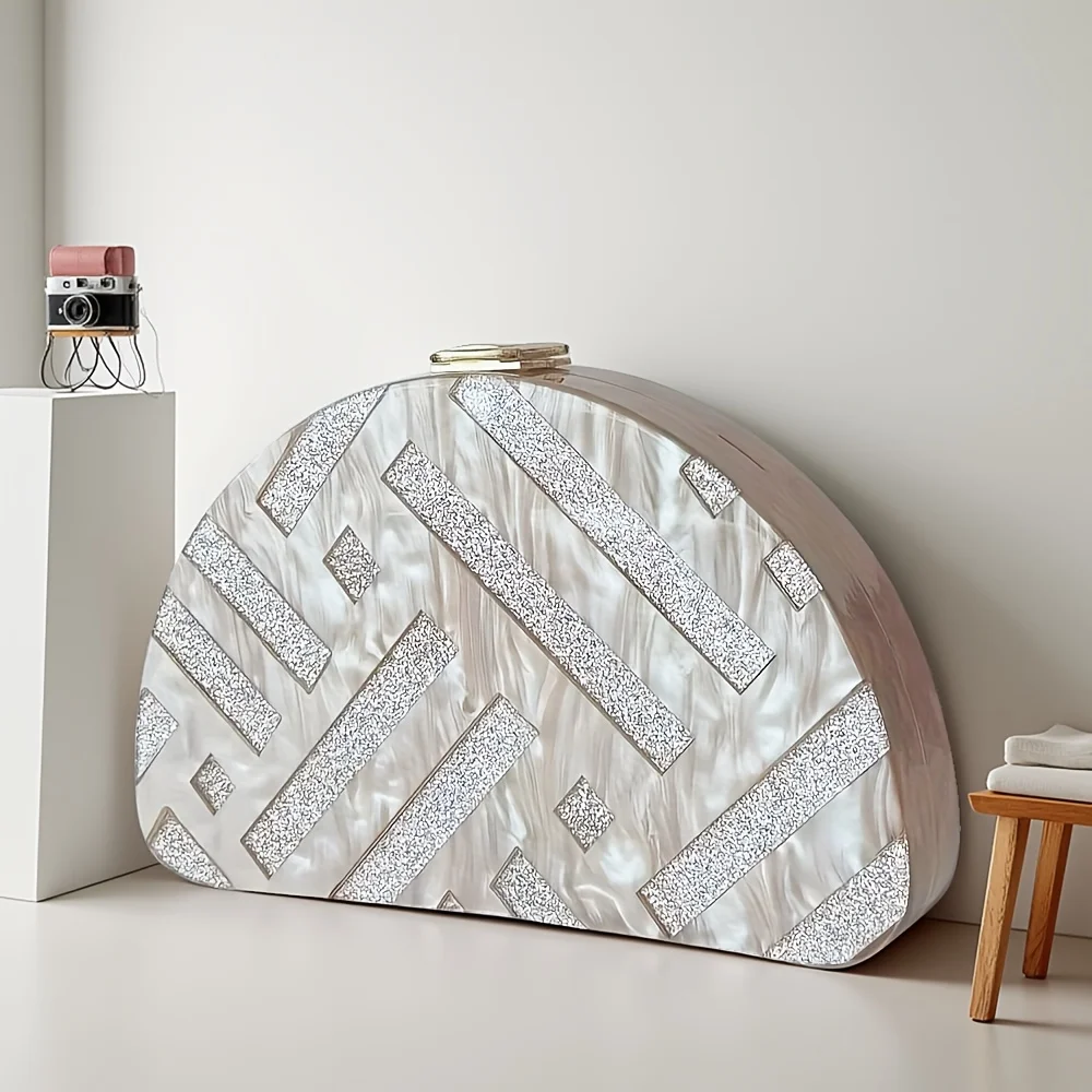 Сумки через плечо в форме полумесяца, акриловая вечерняя сумка-коробка, женский клатч, пляжные кошельки, элегантные женские сумки для выпускного вечера, свадебной вечеринки
Сумки через плечо в форме полумесяца, акриловая вечерняя сумка-коробка, женский клатч, пляжные кошельки, элегантные женские сумки для выпускного вечера, свадебной вечеринки