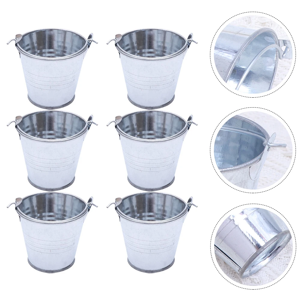 Little Mini Bucket Toys Buckets Home Silver Paste Small Storage Pot Office Kids
Little Mini Bucket Toys Buckets Home Silver Paste Small Storage Pot Office Kids