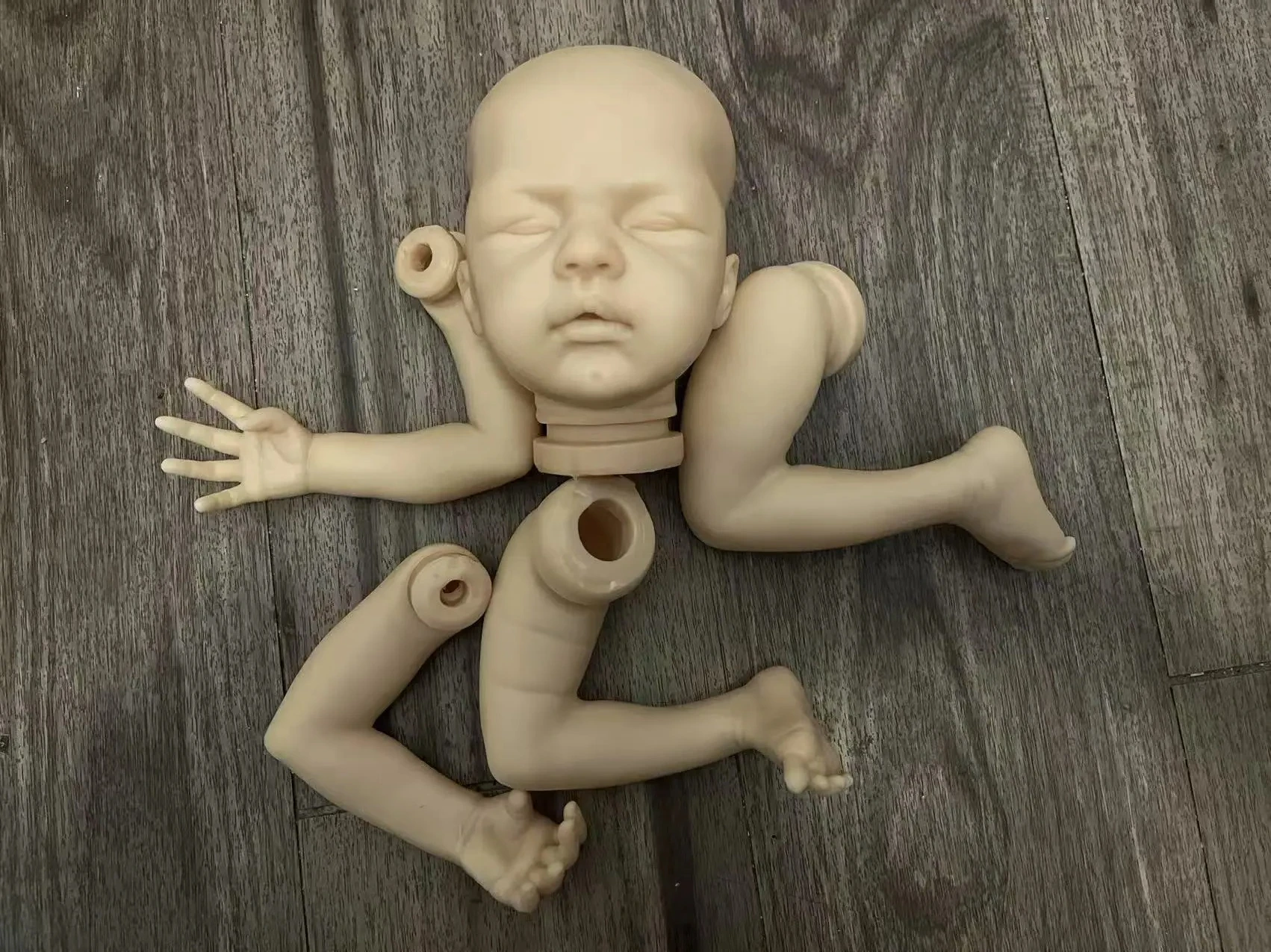 NPK 18'' Unfinished Unpaited Blank Reborn DIY Parts Sila Doll Kit Fresh Color with Cloth Body
NPK 18'' Unfinished Unpaited Blank Reborn DIY Parts Sila Doll Kit Fresh Color with Cloth Body