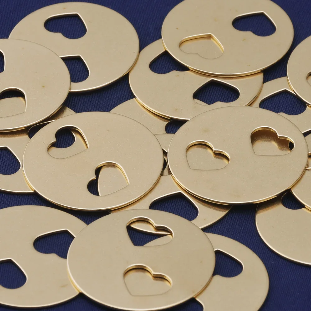 20pcs Brass Round Heart Washer Blank,Brass Round Washer Blank 1 1/4"(32mm) Disc Tibetara®-10125950
20pcs Brass Round Heart Washer Blank,Brass Round Washer Blank 1 1/4"(32mm) Disc Tibetara®-10125950
