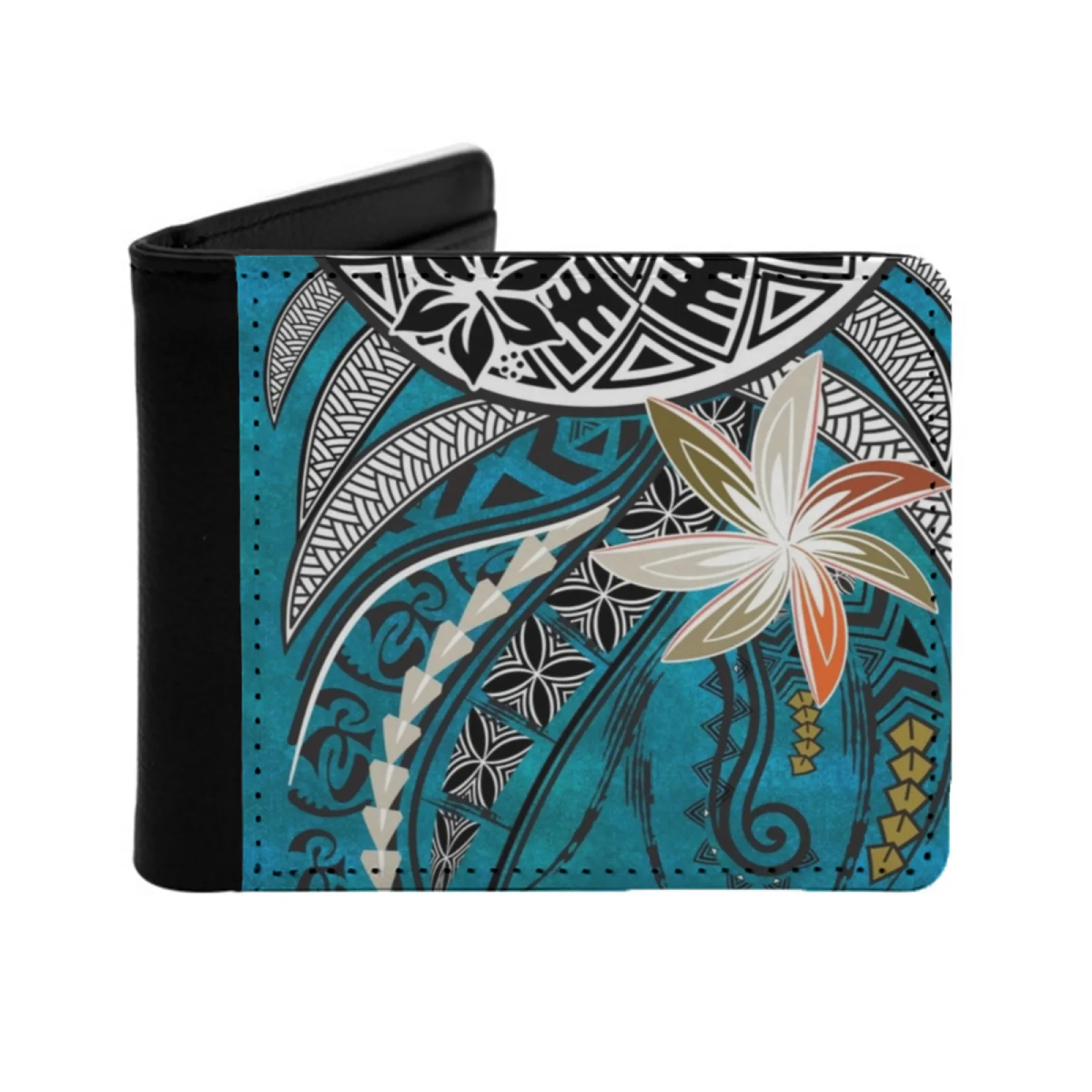 Hawaiian Samoan Polynesian Tiare Tribal Tattoo Designs Personalized Wallet For Men And Women Pu Leather Short Pocket Purse
Hawaiian Samoan Polynesian Tiare Tribal Tattoo Designs Personalized Wallet For Men And Women Pu Leather Short Pocket Purse