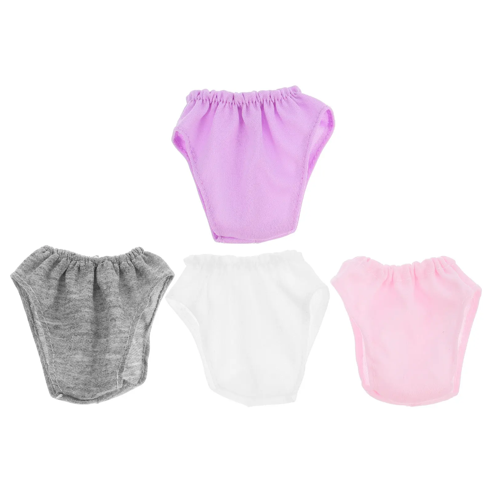 4Pcs Baby Underpants Clothing Set Fits 18 Inch Small Soft Comfortable Washable Baby Underwear Accessories for Kids Play
4Pcs Baby Underpants Clothing Set Fits 18 Inch Small Soft Comfortable Washable Baby Underwear Accessories for Kids Play