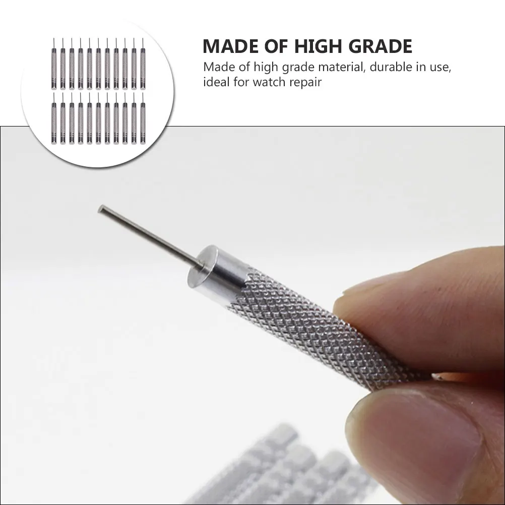 24 Pcs Watch Pin Removal Tool Strap Repair Accessories Chrome Vanadium Steel Lightweight Durable Professional Adjust Remove
24 Pcs Watch Pin Removal Tool Strap Repair Accessories Chrome Vanadium Steel Lightweight Durable Professional Adjust Remove