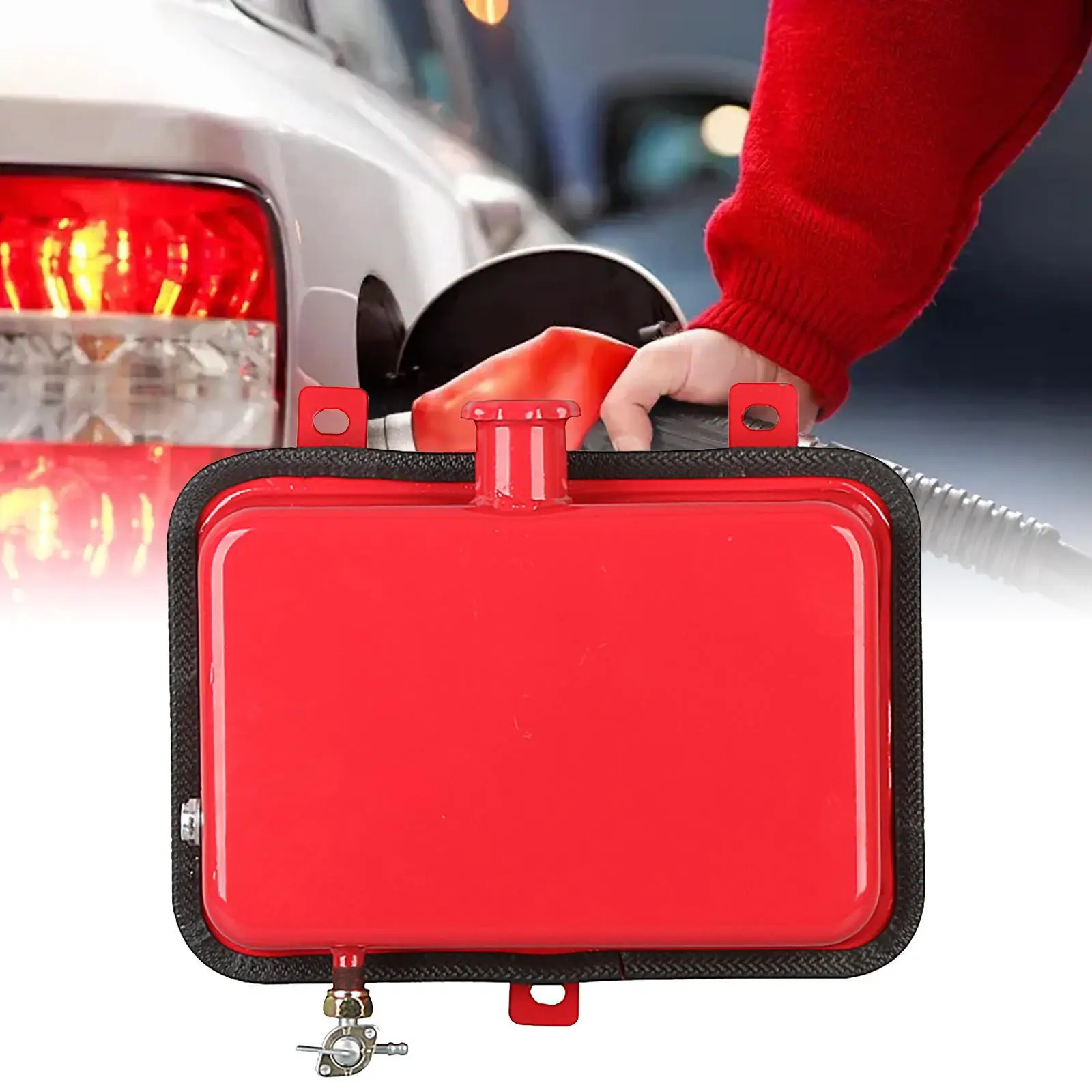 Generic Fuel Can 1.32Gallon Portable Metal with Filter Red Lightweight Spare
Generic Fuel Can 1.32Gallon Portable Metal with Filter Red Lightweight Spare