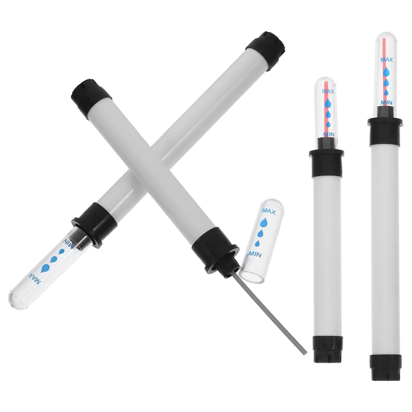 4 Pcs Level Indicators Level Indicator with Clear Scale for Plants 120+150 Water Gauge Each Moisture Meter Gauge
4 Pcs Level Indicators Level Indicator with Clear Scale for Plants 120+150 Water Gauge Each Moisture Meter Gauge