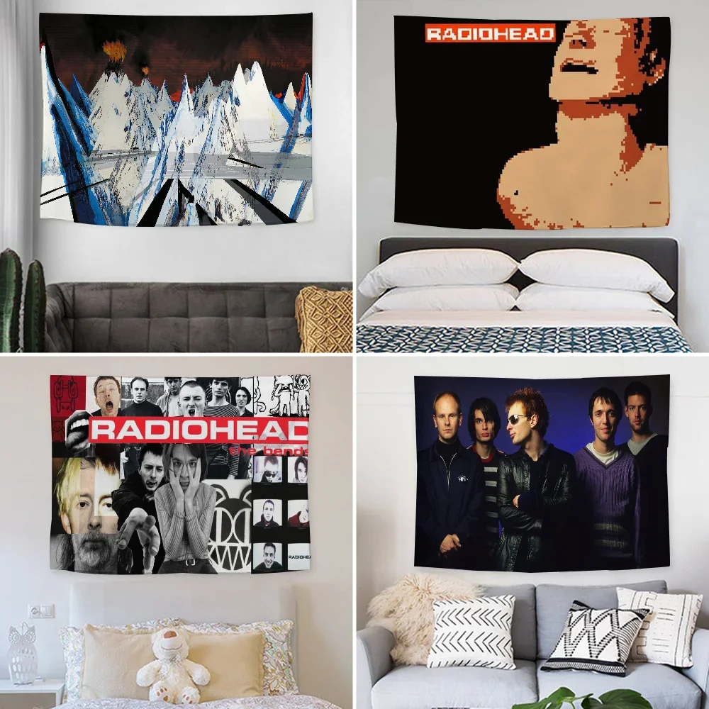 R-Radioheads Music Tapestry Decoration party Background Hanging Cloth Bedroom Tapestry Room Decor Aesthetic
R-Radioheads Music Tapestry Decoration party Background Hanging Cloth Bedroom Tapestry Room Decor Aesthetic