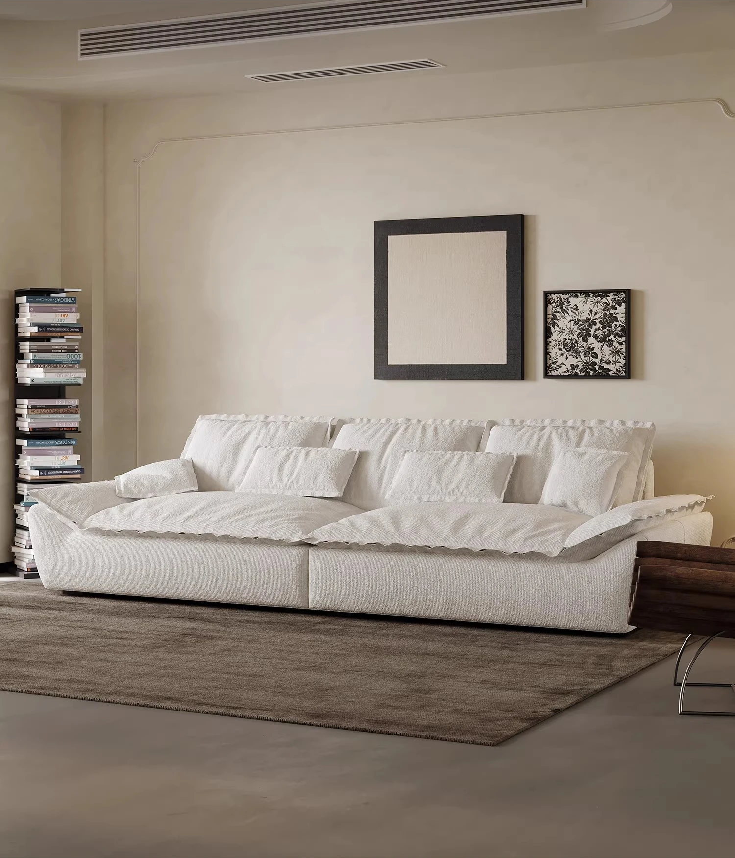 Italian minimalist Auckland sailing sofa ultra-deep seat wide down sofa small apartment living room lazy fabric sofa
Italian minimalist Auckland sailing sofa ultra-deep seat wide down sofa small apartment living room lazy fabric sofa
