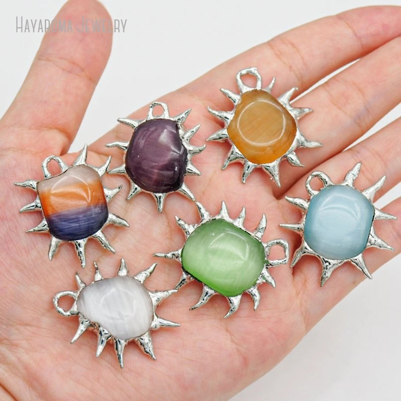 10Pcs Spiked Cat Eye Pendant Charm For Keychain Goth Alt Gothic Chunky Y2k Punk Halloween Accessory Jewelry Making
10Pcs Spiked Cat Eye Pendant Charm For Keychain Goth Alt Gothic Chunky Y2k Punk Halloween Accessory Jewelry Making