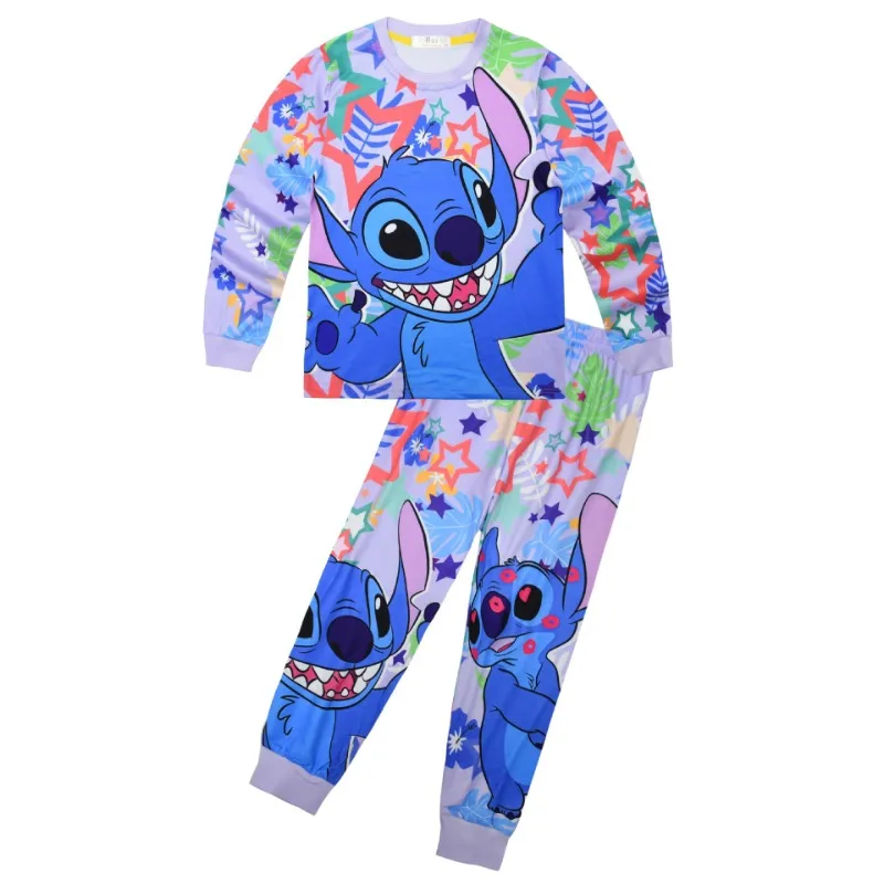 Disney Cartoon Lilo & Stitch Home Clothes Long Sleeves Pants Stitch Children Spring Pajamas Birthday Gifts
Disney Cartoon Lilo & Stitch Home Clothes Long Sleeves Pants Stitch Children Spring Pajamas Birthday Gifts