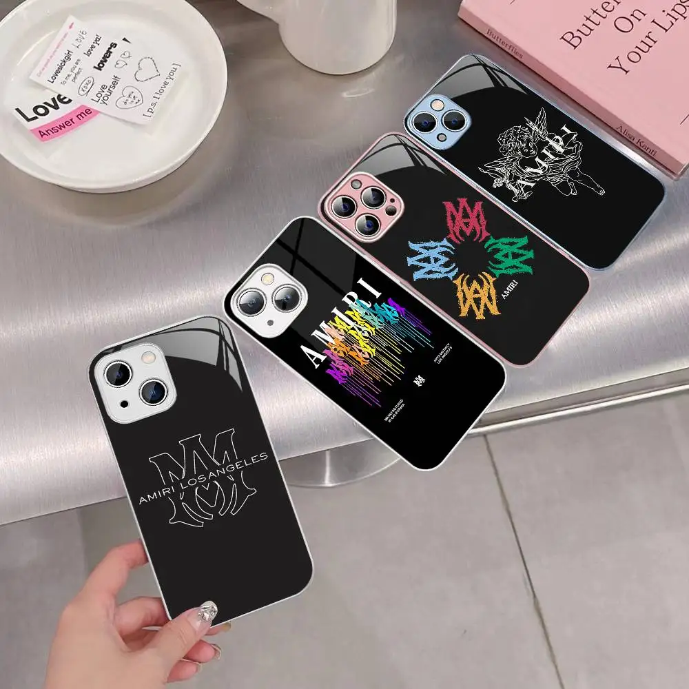 Pretty Brand A-Amiri Logo Tempered Glass For Iphone 14 13 12 11 Pro Mini XS MAX 14Plus X XS XR Cover
Pretty Brand A-Amiri Logo Tempered Glass For Iphone 14 13 12 11 Pro Mini XS MAX 14Plus X XS XR Cover