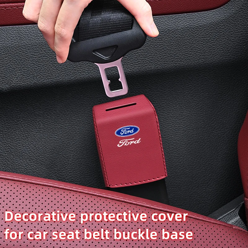 For Ford Mondeo Focus Explorer Escape Kuga Everest Bronco F-150 Ranger Transit Car Seat Belt Buckle Base Protective Cover
For Ford Mondeo Focus Explorer Escape Kuga Everest Bronco F-150 Ranger Transit Car Seat Belt Buckle Base Protective Cover