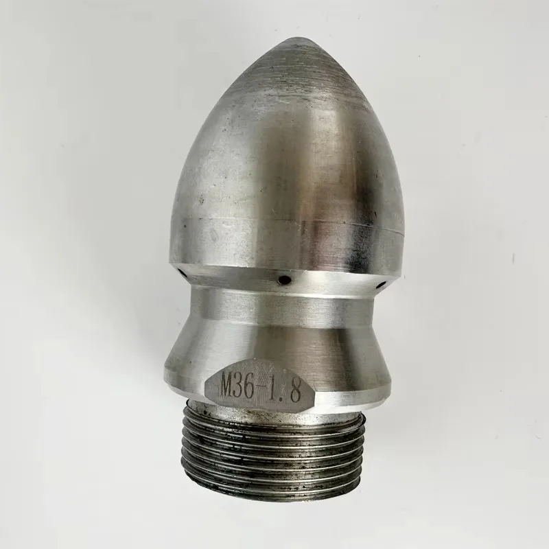 M36 High Pressure Gun Head Pipe Dredging Nozzle Silt Removal Accessory for Drain Pipe Cleaning Truck Sturdy Practical SpareParts
M36 High Pressure Gun Head Pipe Dredging Nozzle Silt Removal Accessory for Drain Pipe Cleaning Truck Sturdy Practical SpareParts