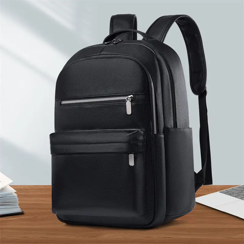 Новый бренд, модный мужской рюкзак из искусственной кожи, школьные рюкзаки, водонепроницаемая дорожная сумка, повседневная кожаная сумка для ноутбука, мужская сумка
Новый бренд, модный мужской рюкзак из искусственной кожи, школьные рюкзаки, водонепроницаемая дорожная сумка, повседневная кожаная сумка для ноутбука, мужская сумка