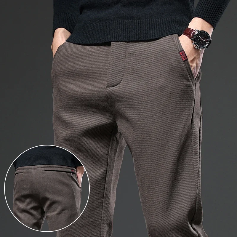 Casual Men's Clothing Slim Pants Autumn New Fashion Straight Classic Business Elastic Trousers Male Black Coffee Gray
Casual Men's Clothing Slim Pants Autumn New Fashion Straight Classic Business Elastic Trousers Male Black Coffee Gray