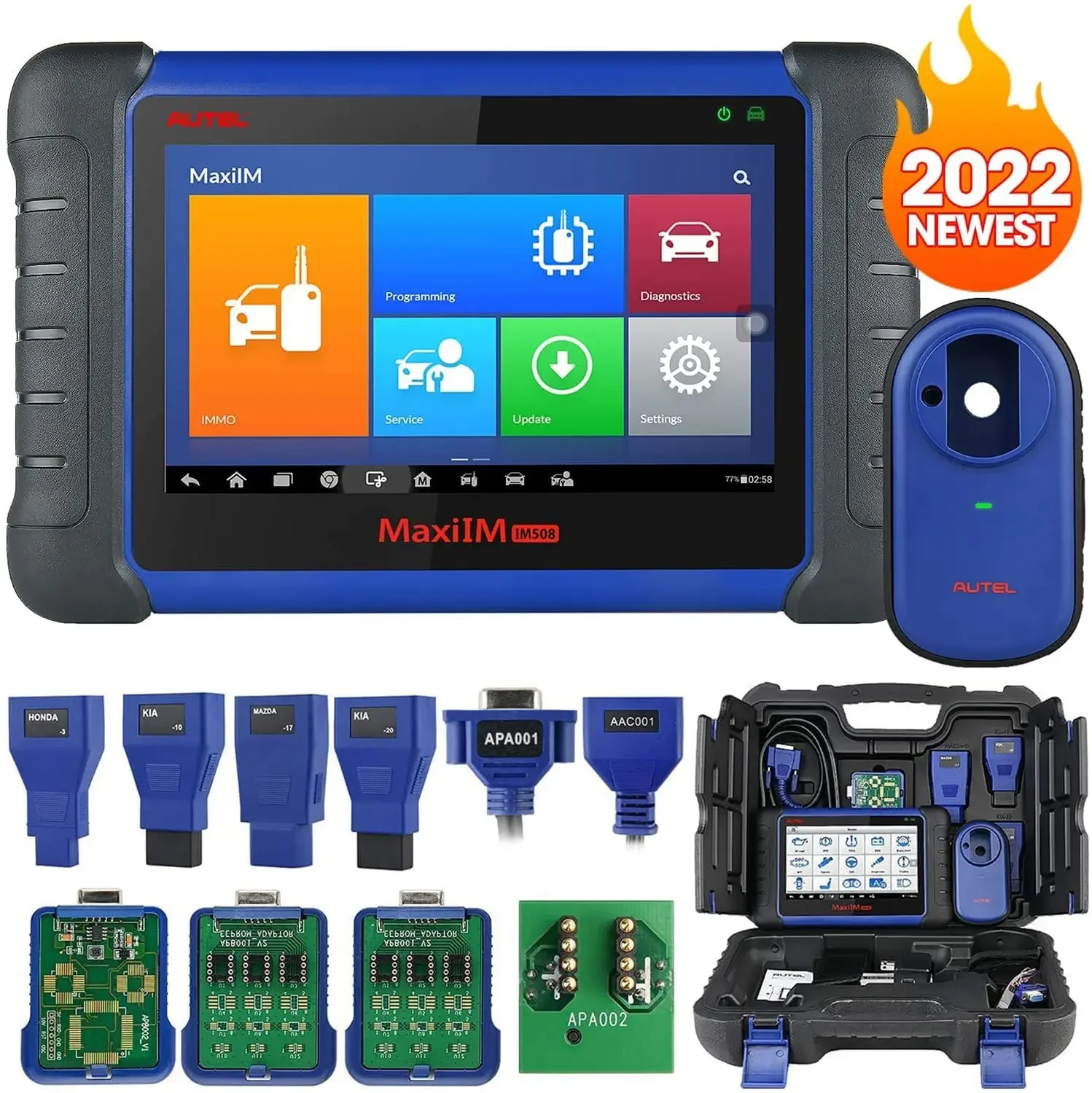 2022 Advanced Autel Maxiim Im508 программатор автомобильных ключей Im 508 Immo программирование ключей Escaner Auro Otosys Im100 диагностический инструмент
2022 Advanced Autel Maxiim Im508 программатор автомобильных ключей Im 508 Immo программирование ключей Escaner Auro Otosys Im100 диагностический инструмент