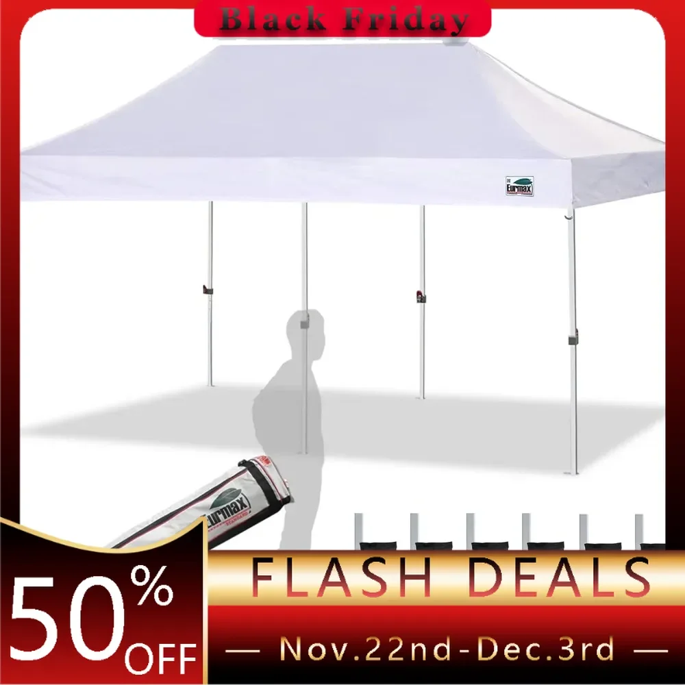 USA 10'x20' Pop Up Canopy Tent Commercial Instant Canopies With Heavy Duty Roller Bag Bonus 6 Sand Weights Bags (White) Gazebo
USA 10'x20' Pop Up Canopy Tent Commercial Instant Canopies With Heavy Duty Roller Bag Bonus 6 Sand Weights Bags (White) Gazebo