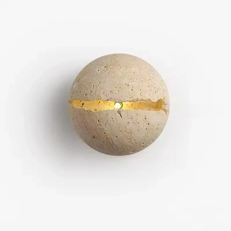 Japanese Wabi-Sabi Round Ball Yellow Stone Wall Lamp for Bedroom Bedside Lamp Hallway Villa Background Wall Decoration Lights
Japanese Wabi-Sabi Round Ball Yellow Stone Wall Lamp for Bedroom Bedside Lamp Hallway Villa Background Wall Decoration Lights