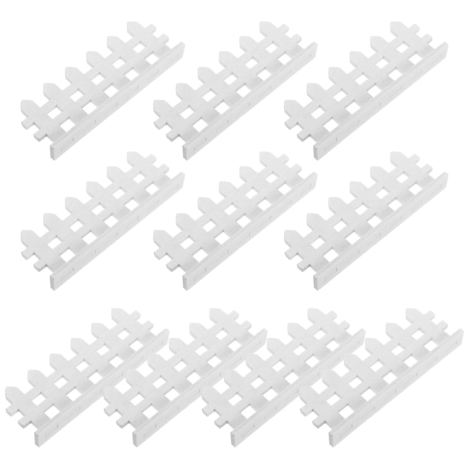 10 Pcs Dollhouse Fence Toy Decorative for Micro Landscape Decorate Mini Prop Outdoor Toys
10 Pcs Dollhouse Fence Toy Decorative for Micro Landscape Decorate Mini Prop Outdoor Toys